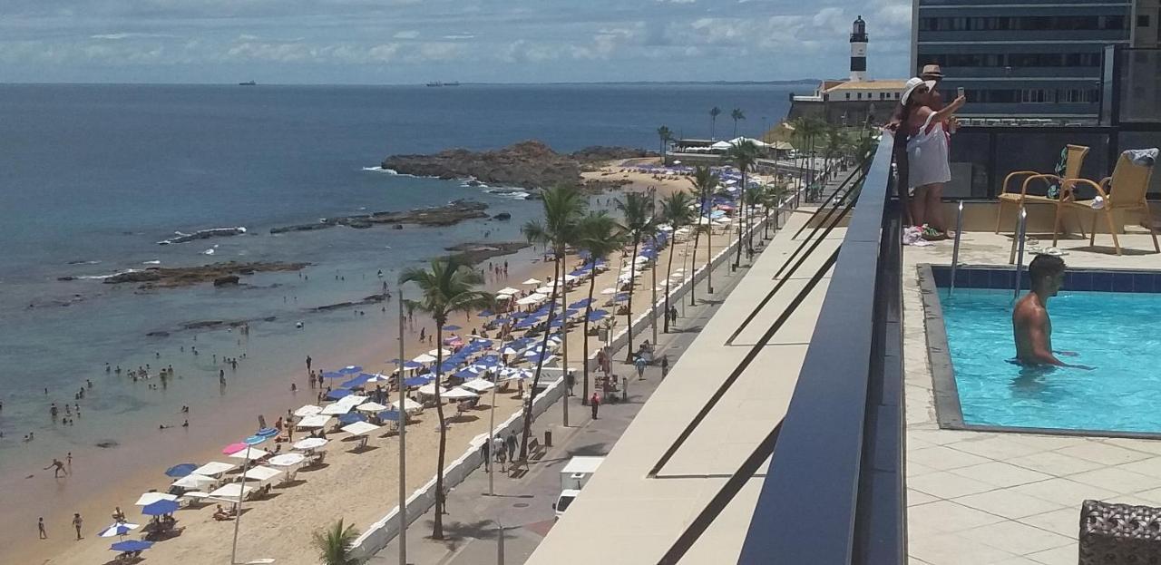 Apartamento Farol Barra Flat Salvador Buitenkant foto