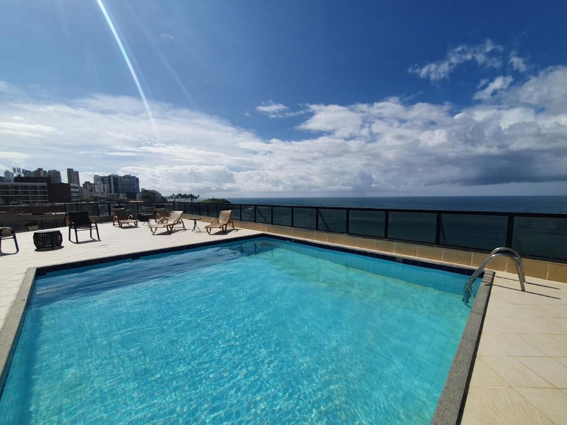 Apartamento Farol Barra Flat Salvador Buitenkant foto