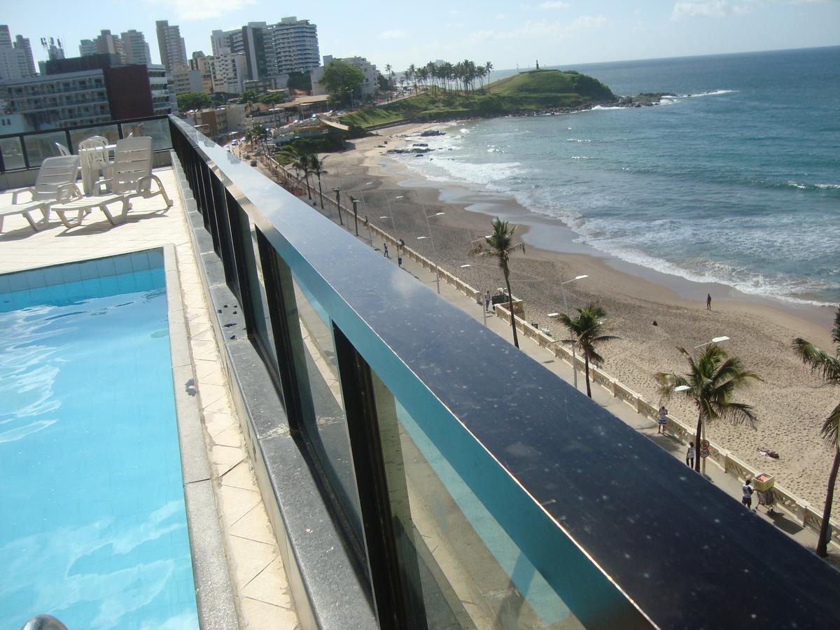 Apartamento Farol Barra Flat Salvador Buitenkant foto